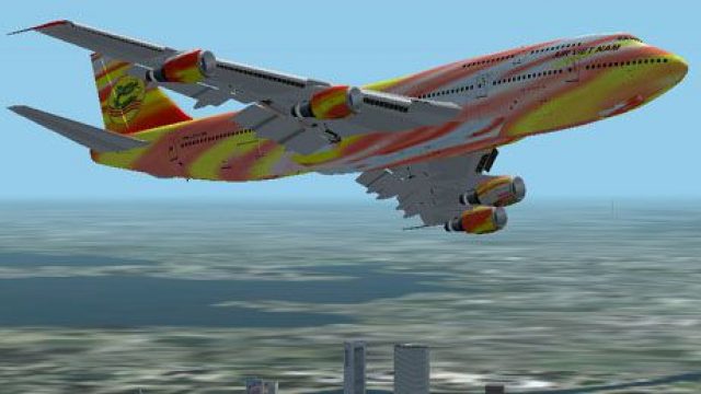 Screenshot 1 — FS2004/FS2002 Air Viet Nam XV004 B747-300