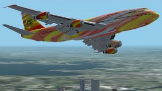 Screenshot 1 — FS2004/FS2002 Air Viet Nam XV004 B747-300