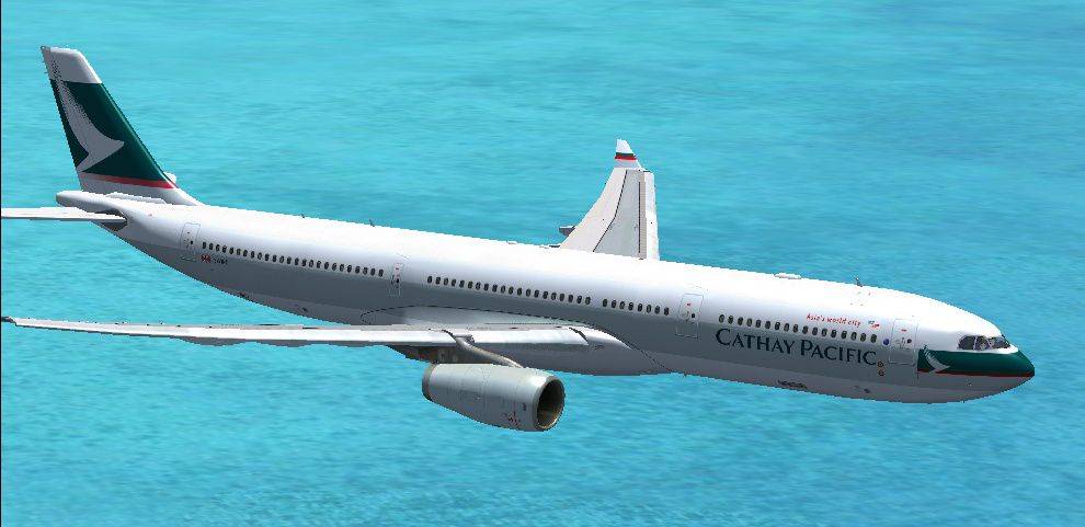 Cathay Pacific Airbus A330 300 For Fsx