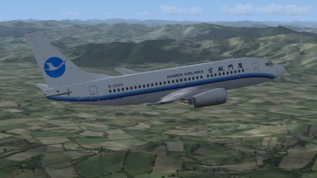 Screenshot 1 — China Xiamen Airlines Boeing 737-700