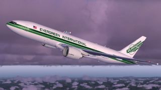 Screenshot 1 — FS2004/2 Evergreen International VAC Boeing 777-200LR 2