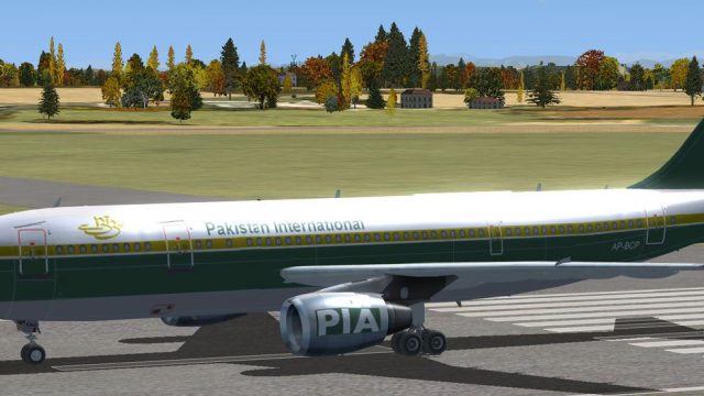 Screenshot 1 — PIA Airbus A300
