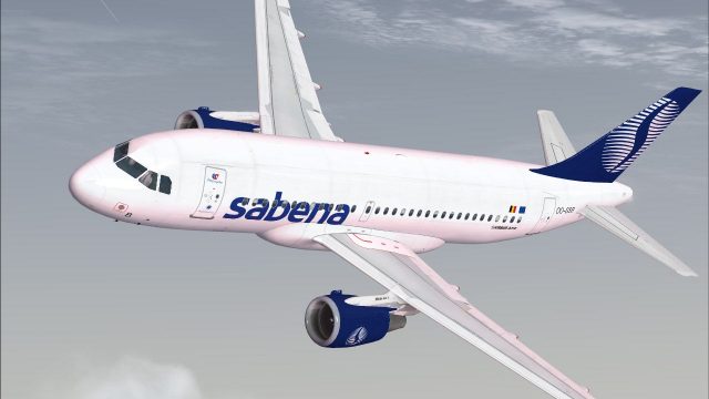 Screenshot 1 — Sabena Airlines Airbus A319-112