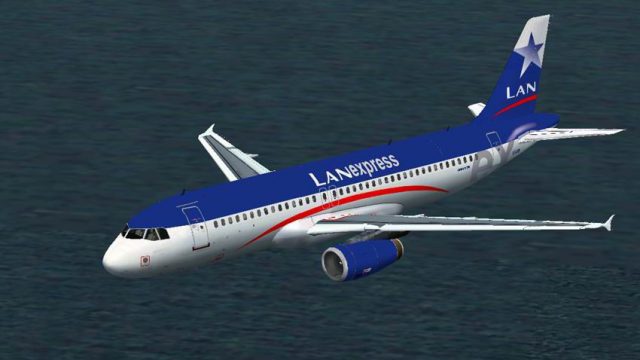 Screenshot 1 — FS2004/ 2 Airbus A320-200 Lanexpress