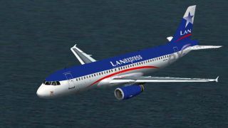 Screenshot 1 — FS2004/ 2 Airbus A320-200 Lanexpress