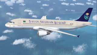 Screenshot 1 — Saudi Arabian Airlines A320-214