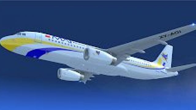 Screenshot 1 — Myanmar Airways Int'l Airbus A320-231