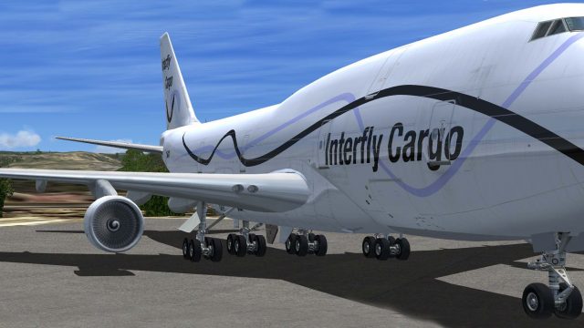 Screenshot 1 — Interfly Boeing 747-300F
