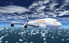 Emirates Airbus A380-800 for FSX flight simulator