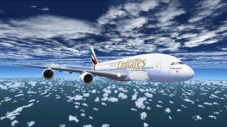 Screenshot 1 — Emirates Airbus A380-800
