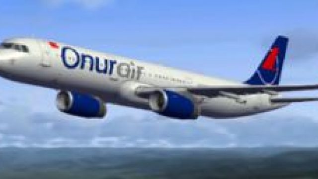 Screenshot 1 — Onur Air Airbus A321