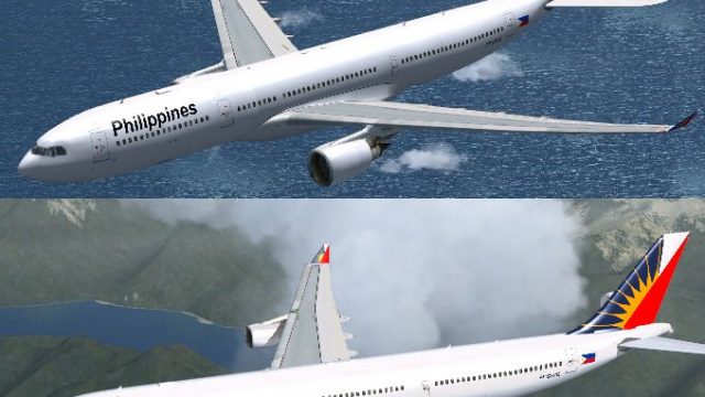 Screenshot 1 — Airbus A333/A343 Philippines Repaint Pack