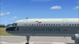 Screenshot 3 — Cathay Pacific Airbus A321
