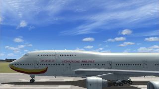 Screenshot 1 — Hong Kong Airlines Boeing 747-400