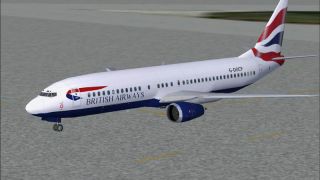 Screenshot 3 — Euro B737-400 AI Replacement Pack