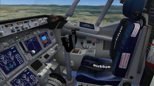 Screenshot 1 — Airblue Airlines Boeing 737-800