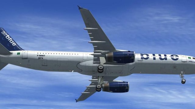 Screenshot 1 — Airblue Airlines Airbus A321