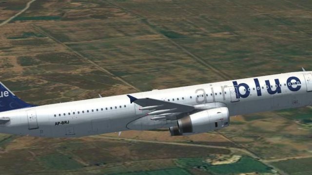 Screenshot 1 — Airblue Airlines Airbus A321 AP-BRJ