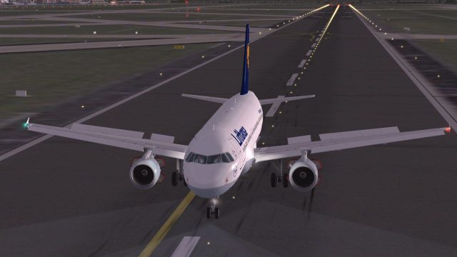 Screenshot 1 — Lufthansa Airbus A320-211 Repaint