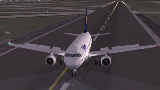 Screenshot 1 — Lufthansa Airbus A320-211 Repaint