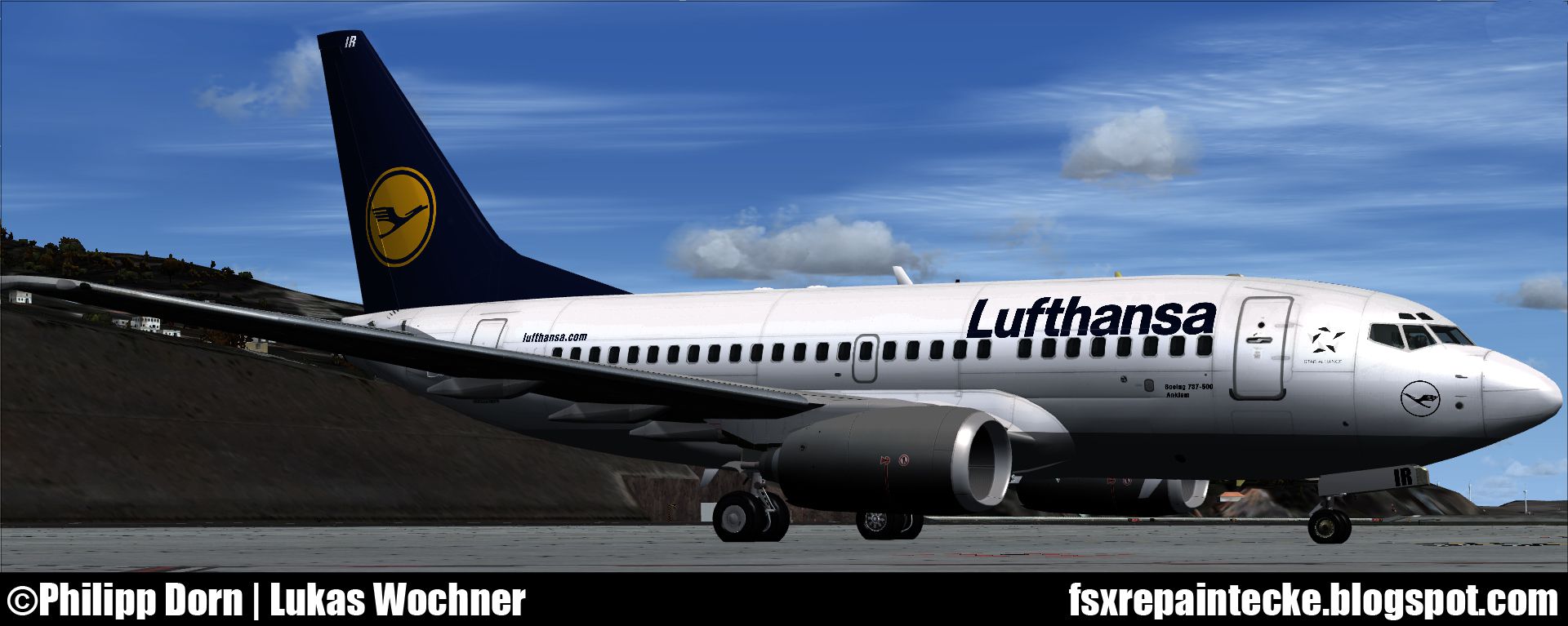 Lufthansa Boeing 737 600 For Fsx
