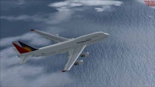Screenshot 1 — Philippine Airlines Boeing 747-400