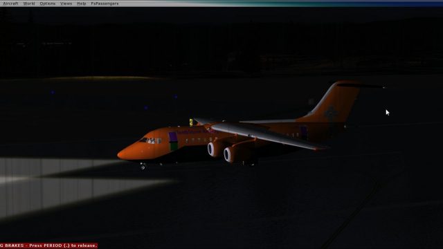 Screenshot 1 — Tombstone Airways BAe 146-100