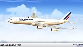 Screenshot 2 — Air France Airbus A340-300 F-GLZM
