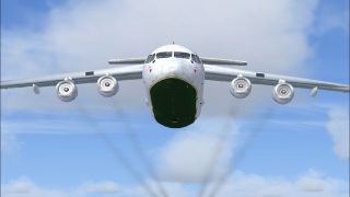 Screenshot 1 — BAe 146 Engine Smoke Effects
