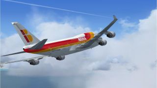 Screenshot 2 — Iberia Boeing 747-400