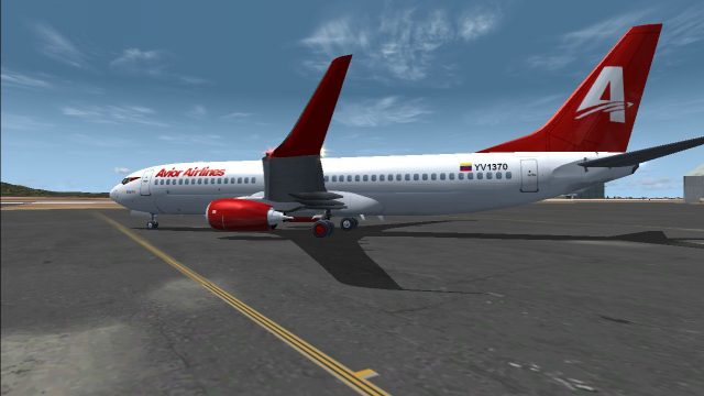 Screenshot 1 — Avior Airlines Boeing 737-800