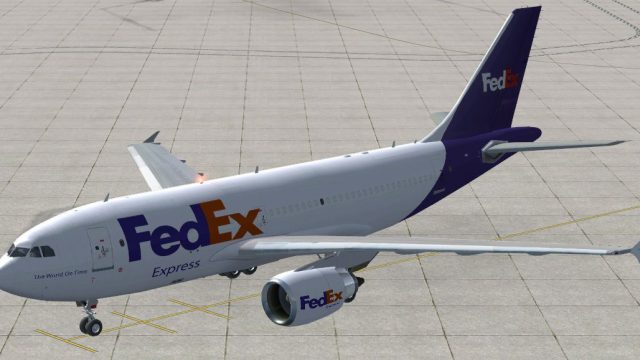 Screenshot 1 — FedEx Airbus A310