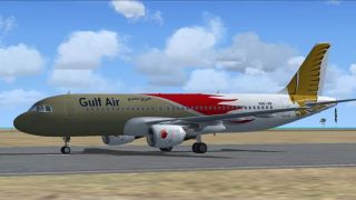 Screenshot 1 — Gulf Air Airbus A320-214 A9C-AD