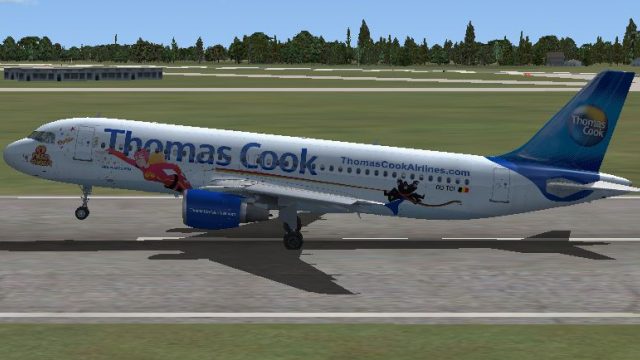 Screenshot 1 — Thomas Cook Airlines Airbus A320 