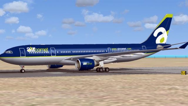 Screenshot 1 — Air Comet Airbus A330-202 EC-KVS