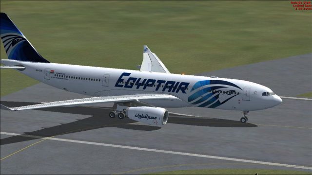 Screenshot 1 — Egypt Air Airbus A330-200