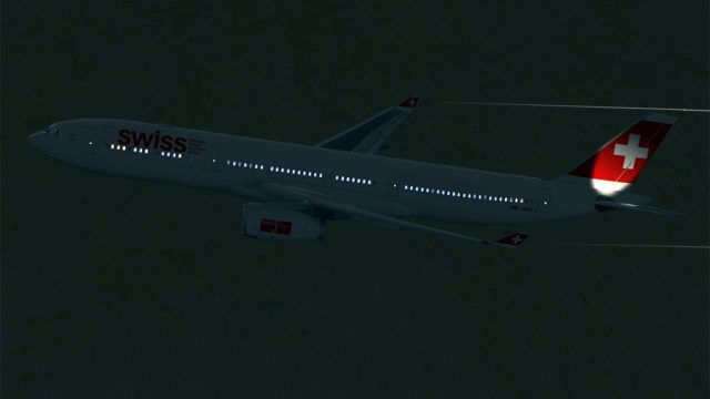 Screenshot 1 — Swiss Airbus A330-300 Update