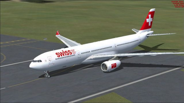 Screenshot 1 — Swiss International Airlines Airbus A330-300