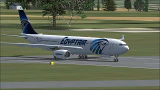Screenshot 1 — Egypt Air Airbus A330-300