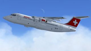 Screenshot 3 — Swiss BAe Avro RJ100 HB-IYZ