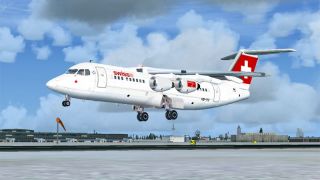 Screenshot 2 — Swiss BAe Avro RJ100 HB-IYZ