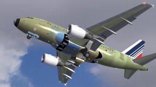 Screenshot 4 — Unpainted (Air France) Airbus A318-111