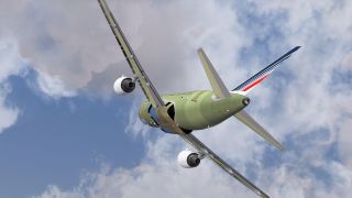 Screenshot 2 — Unpainted (Air France) Airbus A318-111