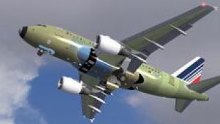 Screenshot 5 — Unpainted (Air France) Airbus A318-111