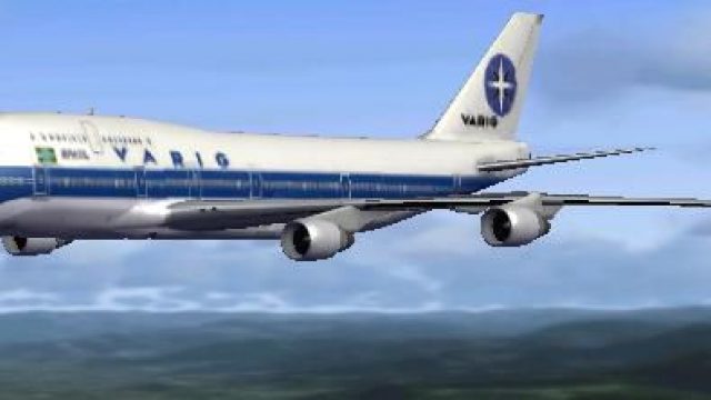 Screenshot 1 — Varig Boeing 747-400 OC