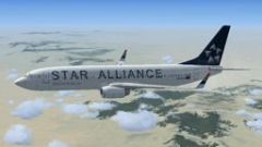 Screenshot 4 — SAA (Star Alliance) Boeing 737-800 N1787B