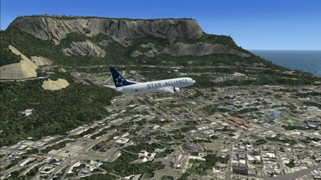 Screenshot 1 — SAA (Star Alliance) Boeing 737-800 N1787B