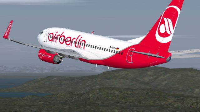 Screenshot 1 — Air Berlin Boeing 737-700