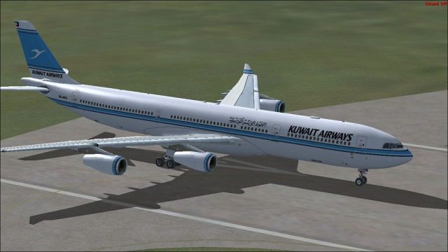Screenshot 1 — Kuwait Airways Airbus A340-300