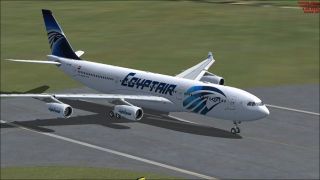 Screenshot 1 — Egypt Air Airbus A340-200